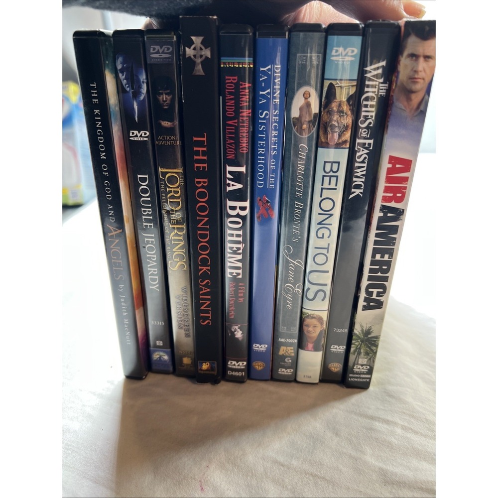 Lot Of 10 Misc. DVDs